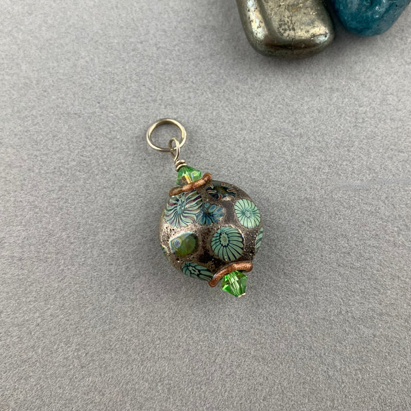 SHELL ~ HANDMADE GLASS PENDANT