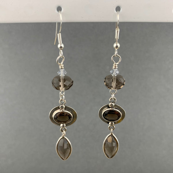 GASOLIER ~ HANDMADE EARRINGS WITH GEMSTONES