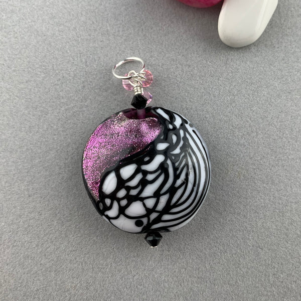 SIREN (LARGE) ~ HANDMADE GLASS PENDANT