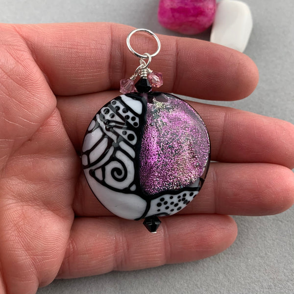 SIREN (LARGE) ~ HANDMADE GLASS PENDANT