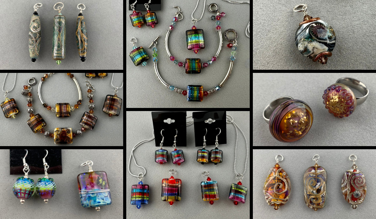Fire Crafted Glass Beads & Artisan Jewelry