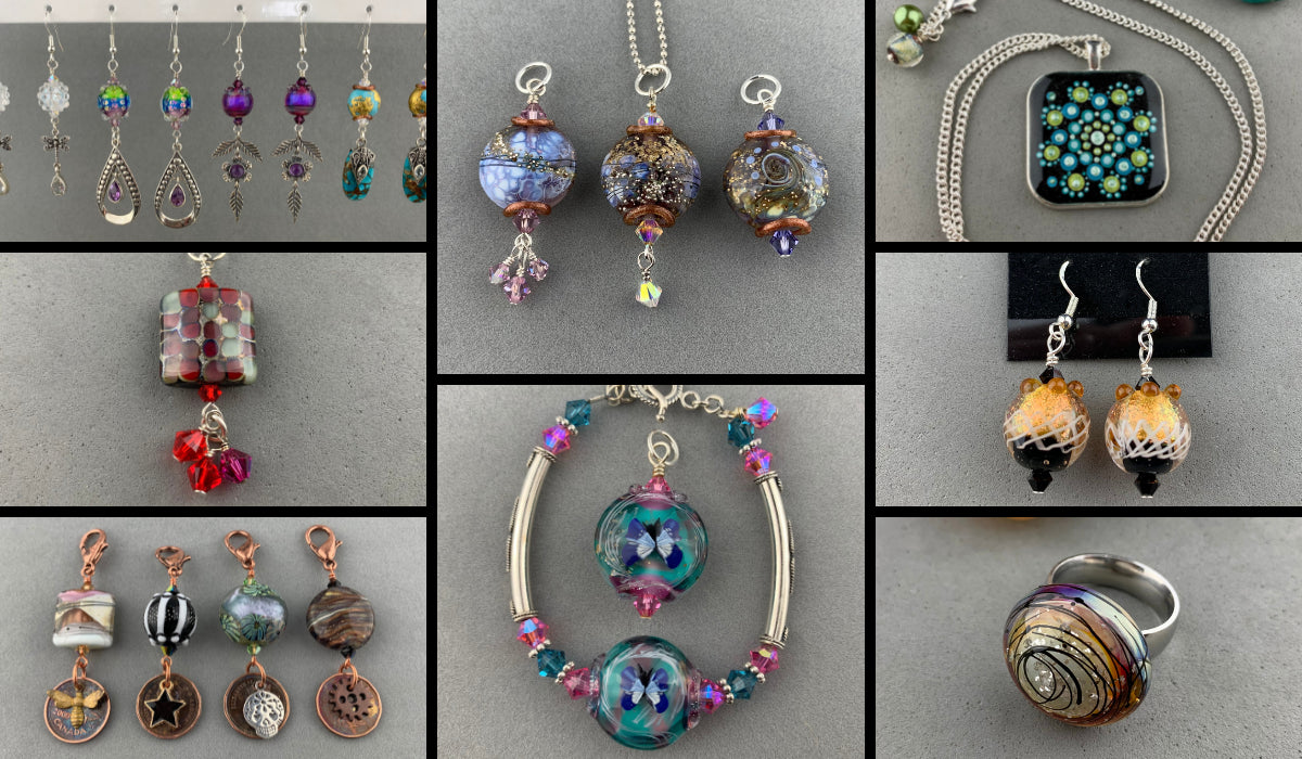 Fire Crafted Glass Beads & Artisan Jewelry
