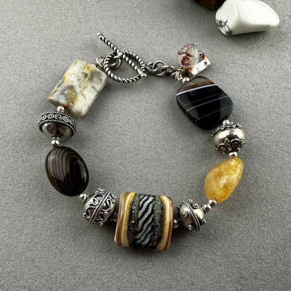 BAHATI ~ MULTIGEM BRACELET