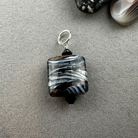 MAASAI ~ HANDMADE GLASS PENDANT