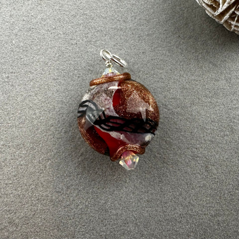 REVERE (SMALL) ~ HANDMADE GLASS PENDANT