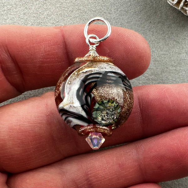REVERE (SMALL) ~ HANDMADE GLASS PENDANT