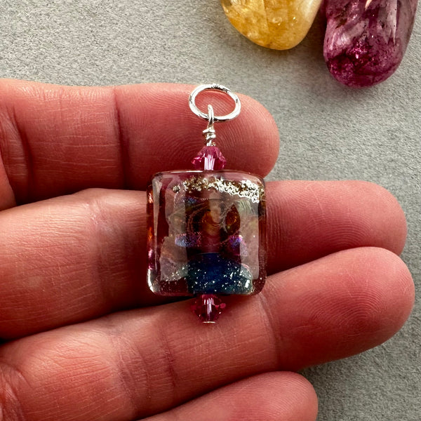 SKYWARD ~ HANDMADE GLASS PENDANT