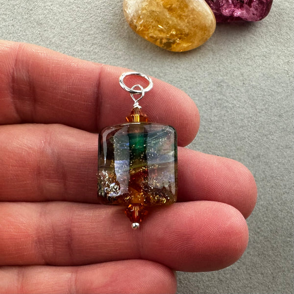 SKYWARD II ~ HANDMADE GLASS PENDANT