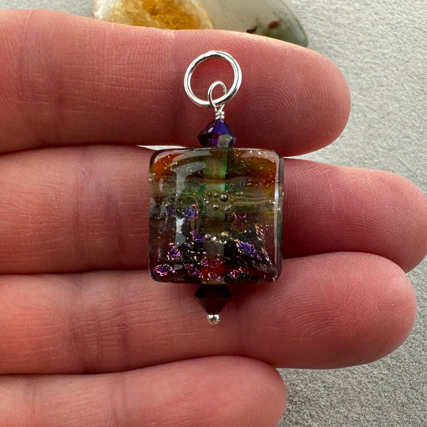 SKYWARD VIII ~ HANDMADE GLASS PENDANT