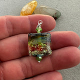 SKYWARD V ~ HANDMADE GLASS PENDANT