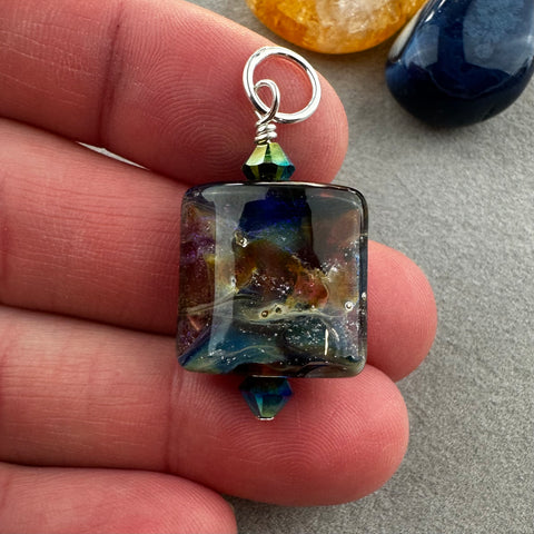 SKYWARD VII ~ HANDMADE GLASS PENDANT