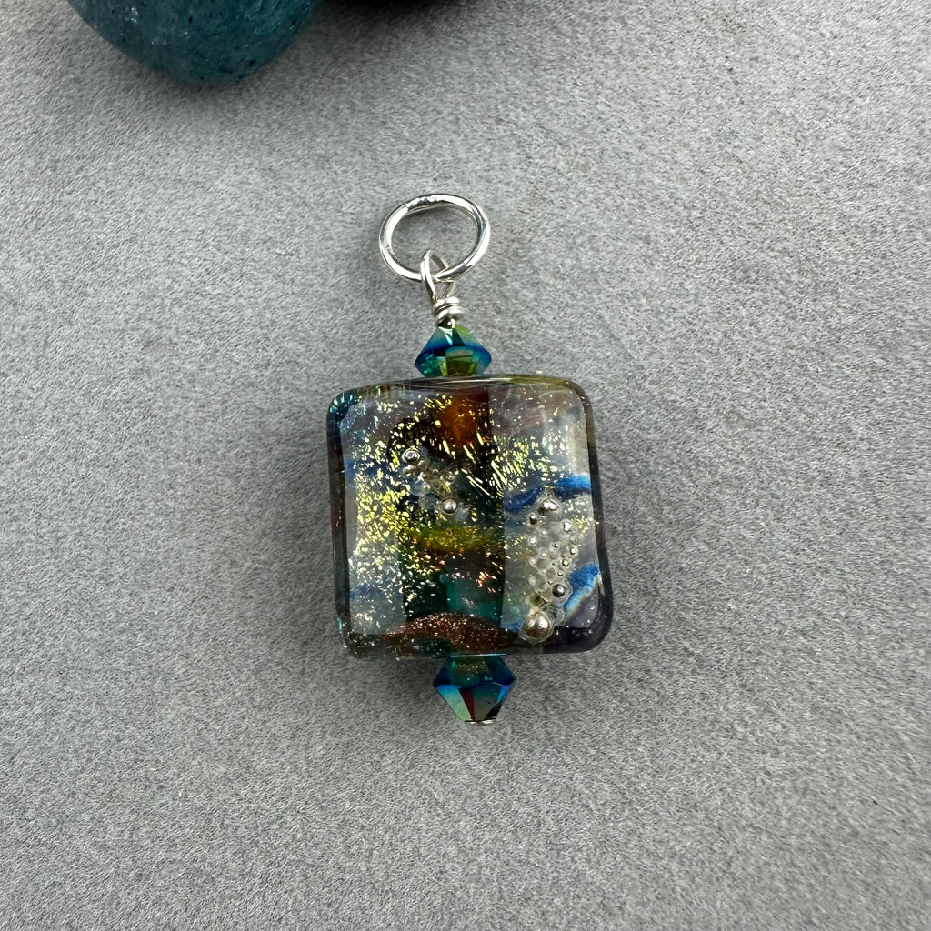 SKYWARD IV ~ HANDMADE GLASS PENDANT