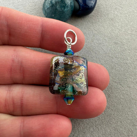 SKYWARD IV ~ HANDMADE GLASS PENDANT