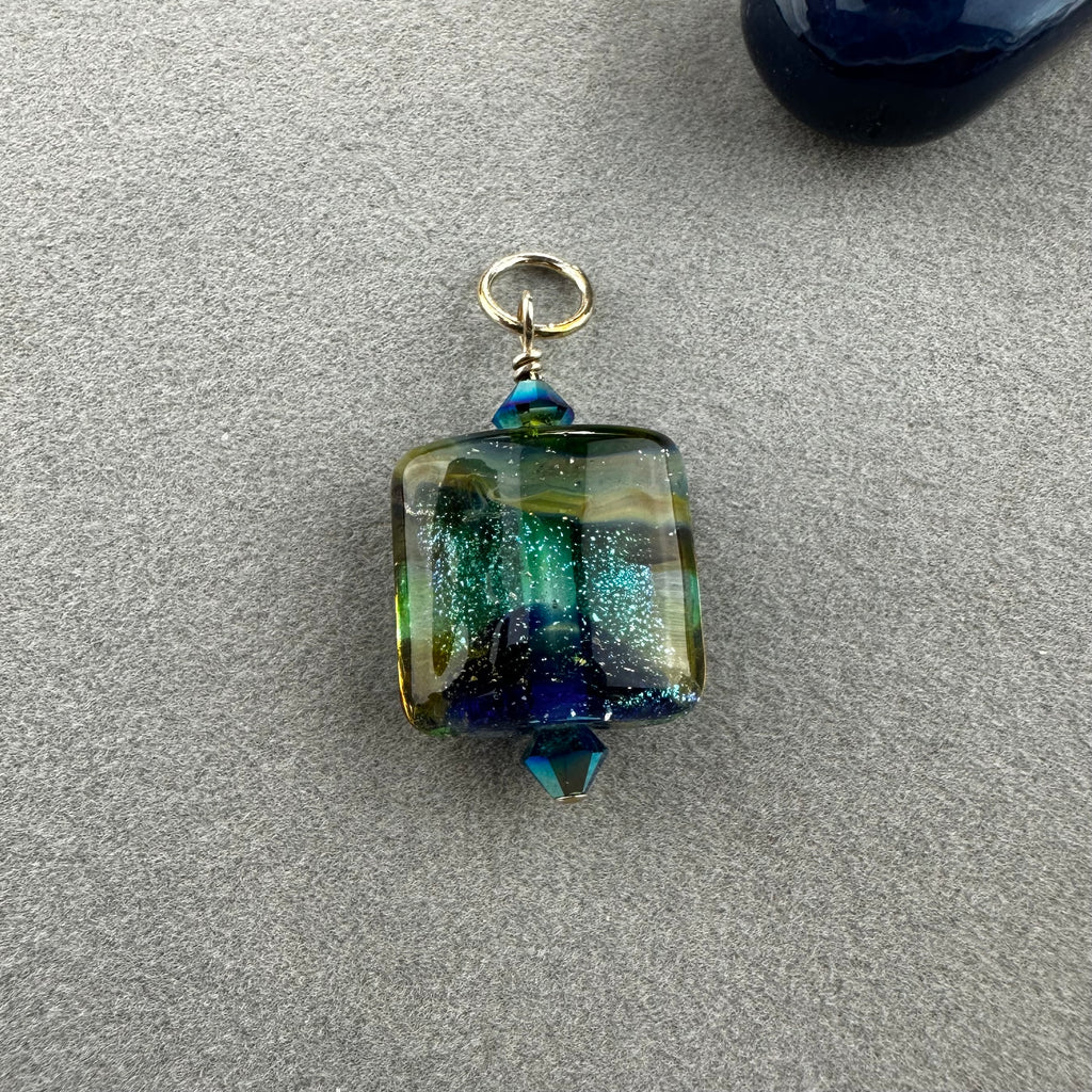 SKYWARD III ~ HANDMADE GLASS PENDANT