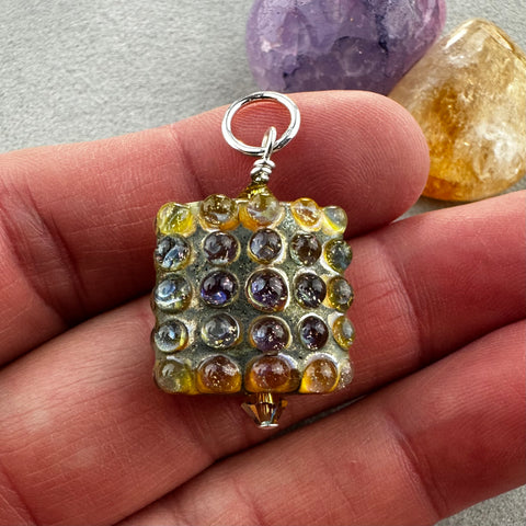 MOSAIC II ~ HANDMADE GLASS PENDANT