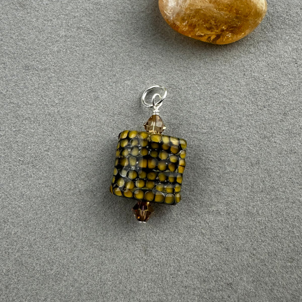 MOSAIC III ~ HANDMADE GLASS PENDANT