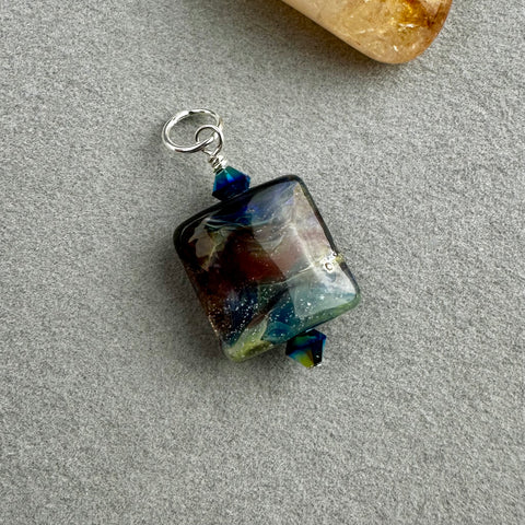 SKYWARD VII ~ HANDMADE GLASS PENDANT