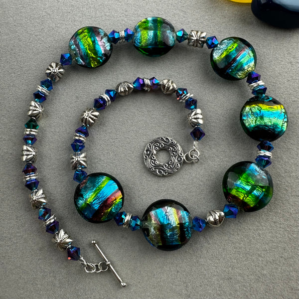 ALL THAT GLITZ ~ FANCY NECKLACE