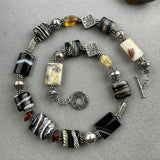 ZEBRA TRAIL ~ FANCY NECKLACE