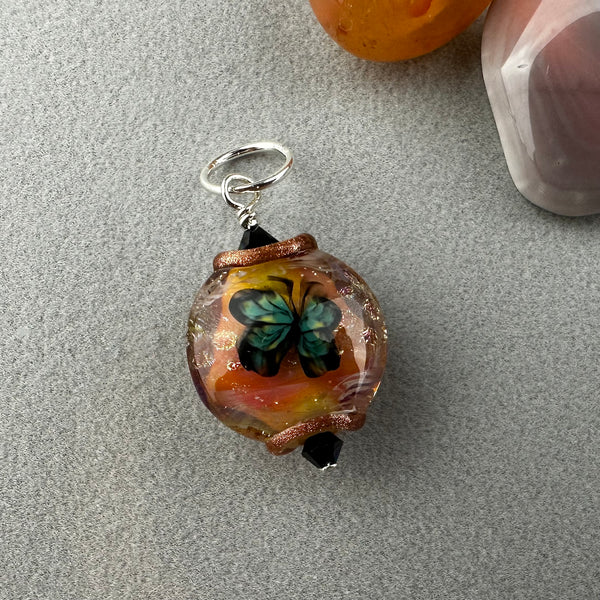 MARIPOSA ~ HANDMADE GLASS PENDANT