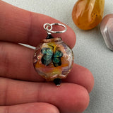 MARIPOSA ~ HANDMADE GLASS PENDANT