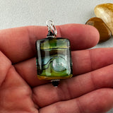 SURFS UP ~ HANDMADE GLASS PENDANT