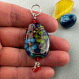 FAIRY GARDEN IV ~ HANDMADE GLASS PENDANT