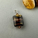 TARTAN VI ~ HANDMADE GLASS PENDANT