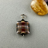 TARTAN XIII ~ HANDMADE GLASS PENDANT