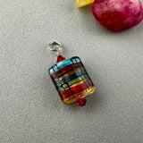 TARTAN XI ~ HANDMADE GLASS PENDANT