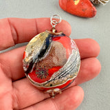 REVERE II (LARGE) ~ HANDMADE GLASS PENDANT