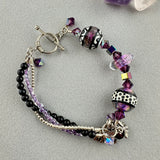 PURPLE PEOPLE EATER ~ TREASURE BRACELET