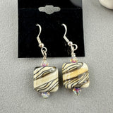 BAHATI ~ HANDMADE GLASS EARRINGS