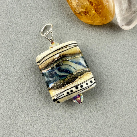 BAHATI ~ HANDMADE GLASS PENDANT
