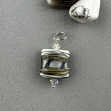 BAHATI VI ~ HANDMADE GLASS PENDANT