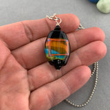 ORCHESTRA ~ HANDMADE GLASS PENDANT ON AN 18