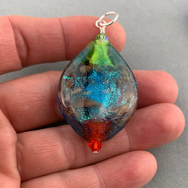 ALLURE II ~ HANDMADE GLASS PENDANT