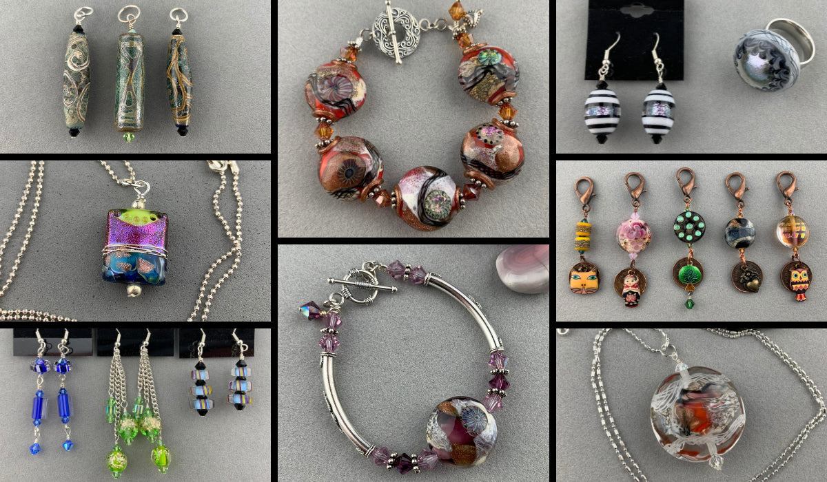 Fire Crafted Glass Beads & Artisan Jewelry